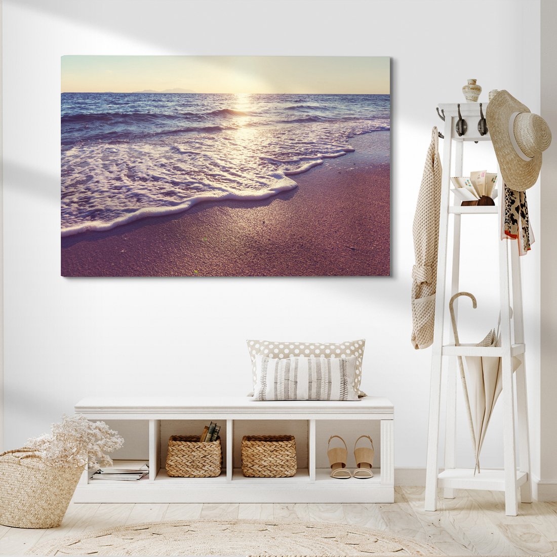 Obraz na płótnie - plaża, morze, woda