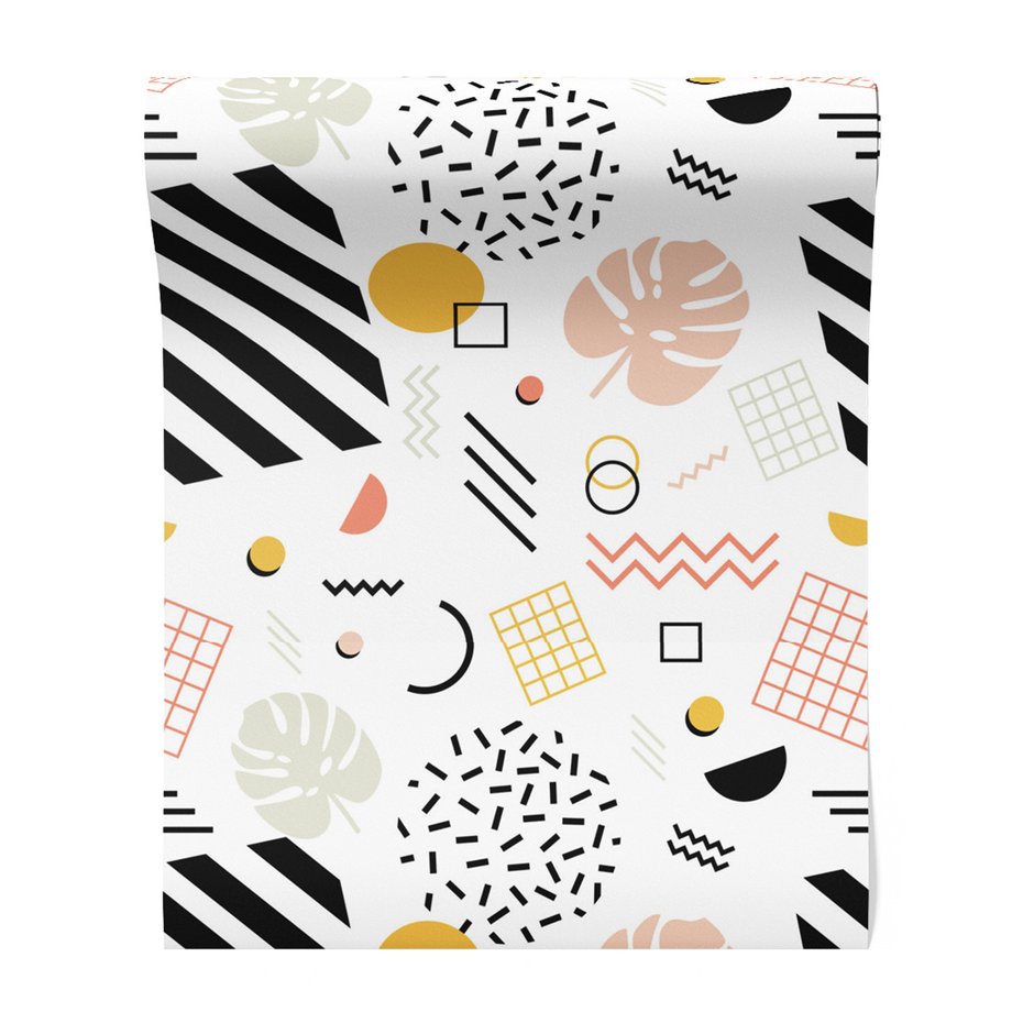 Tapeta - figury, linie, kształty