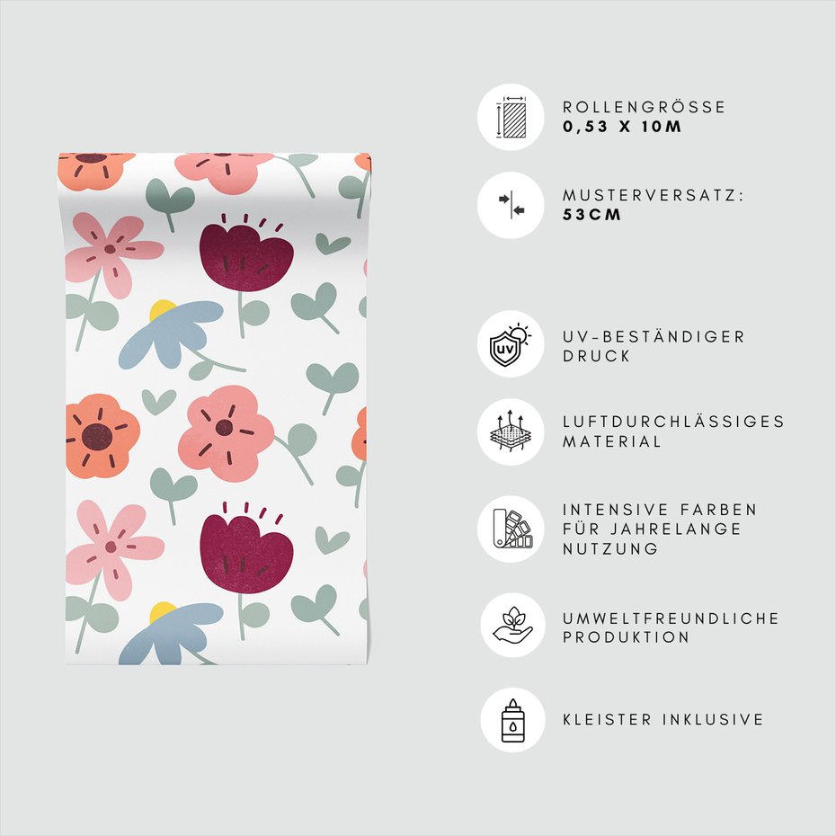 Tapeta - kwiaty, liście, natura