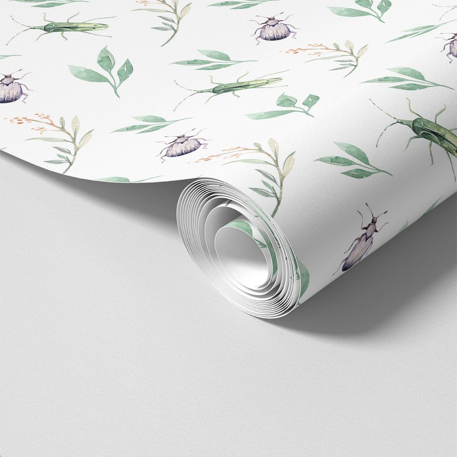 Tapeta - liście, chrząszcze, natura