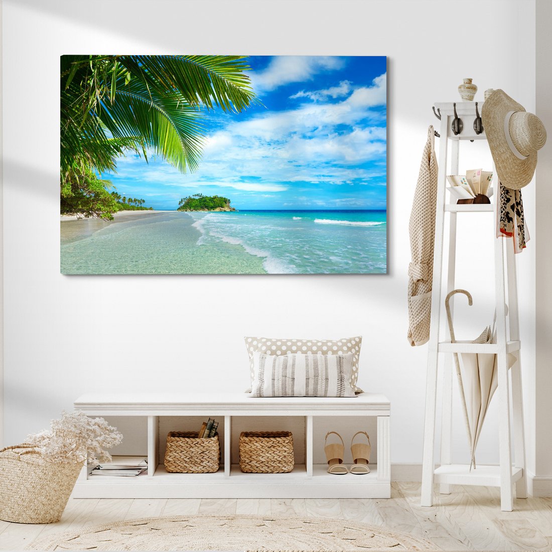 Obraz na płótnie - plaża, morze, tropiki