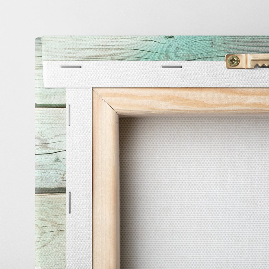 Obraz na płótnie - lawenda, kwiaty, koronka