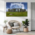Obraz na płótnie - Stonehenge, kamienie, niebo
