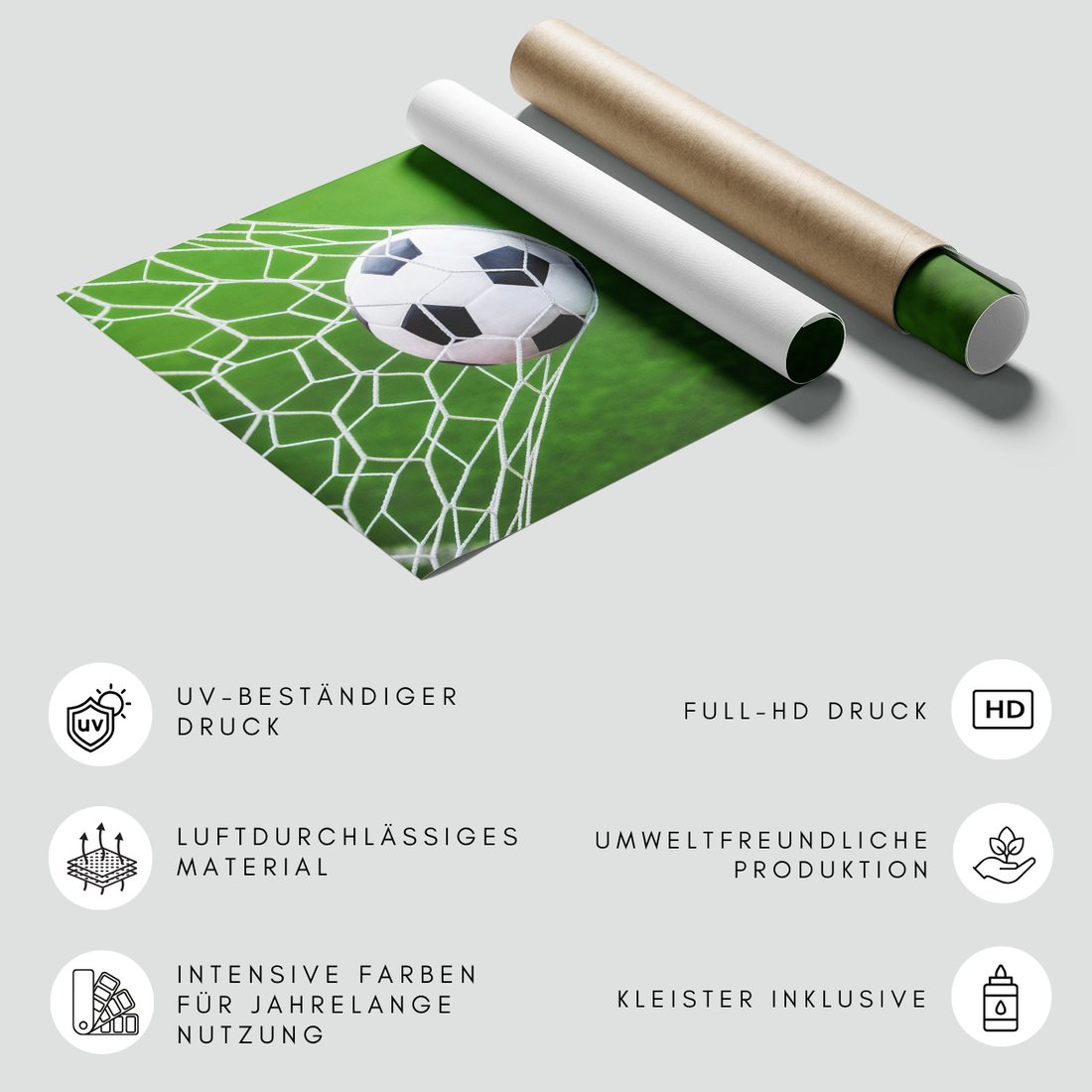 Fototapeta - piłka, siatka, gol