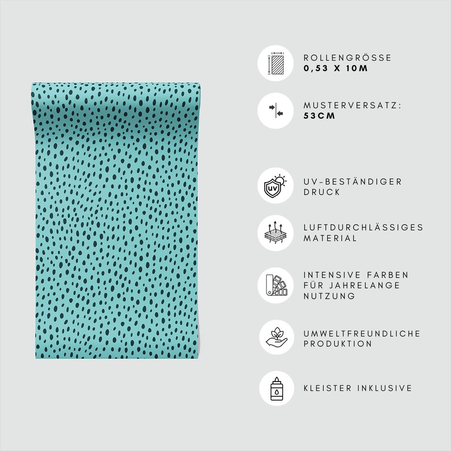 Tapeta - kropki, tło, wzór