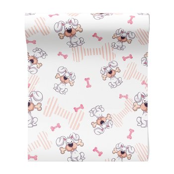 Tapeta - dziecięca, pies, kość,