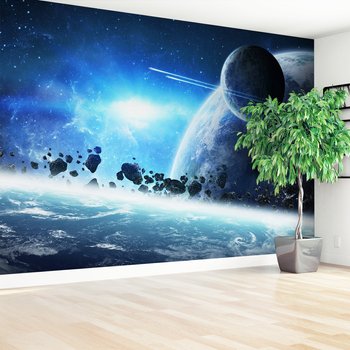 Fototapeta - kosmos, planety, asteroidy