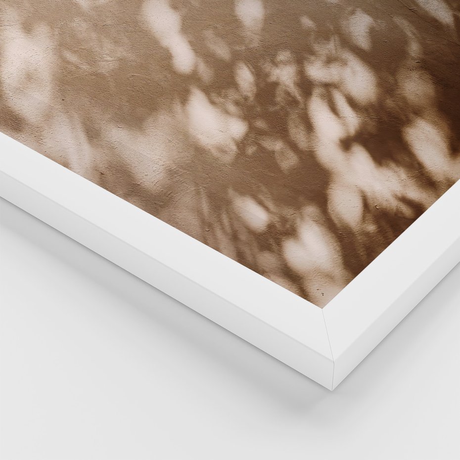 Zestaw obrazy w ramie, plakaty - kawa, napój, tekst - rama biała