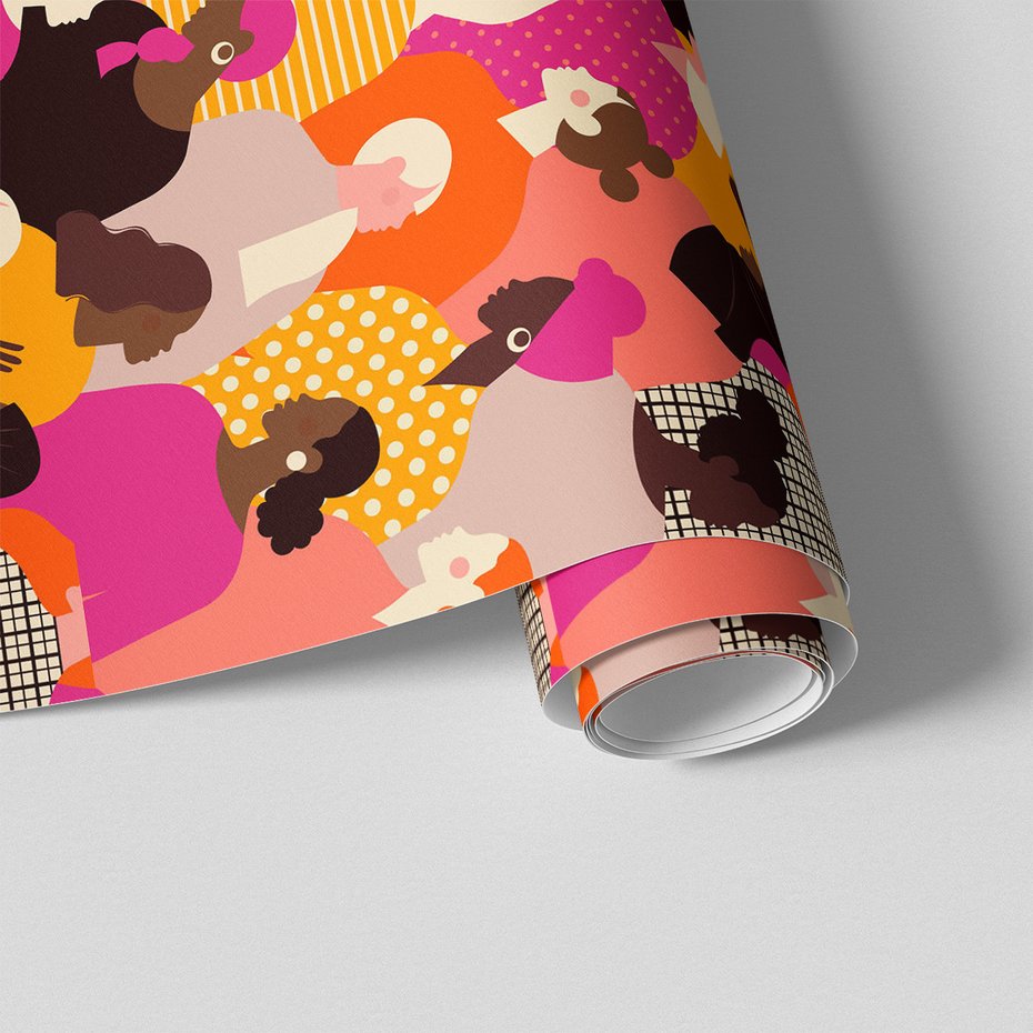 Tapeta - kobiety, portrety, różnorodność