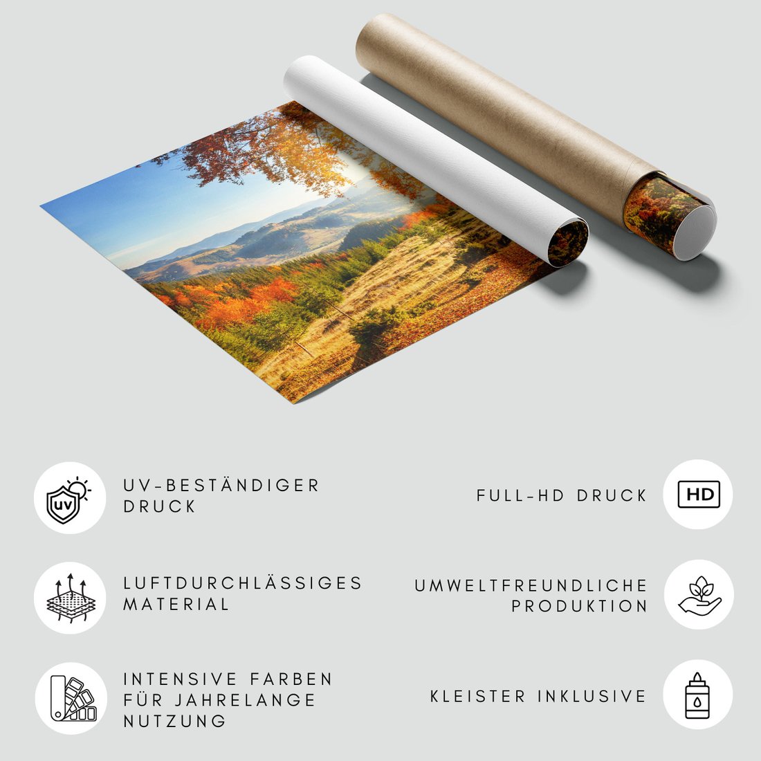 Fototapeta - krajobraz, jesień, góry