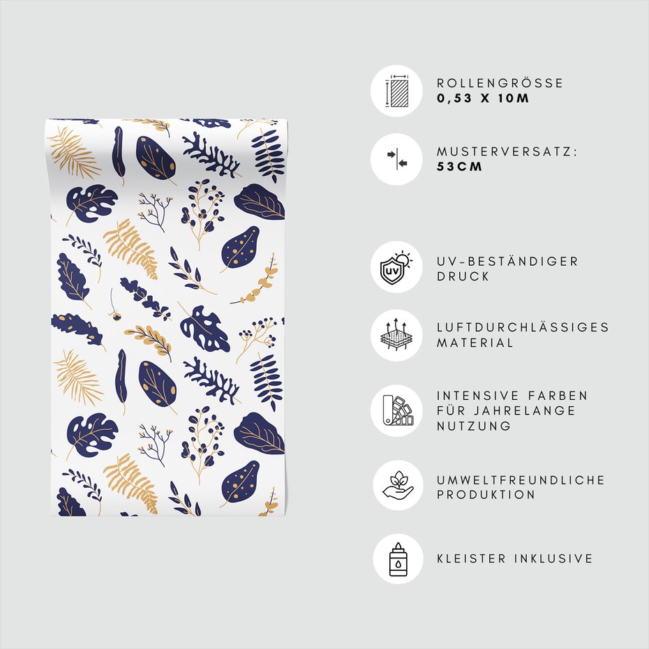 Tapeta - liście, gałązki, natura