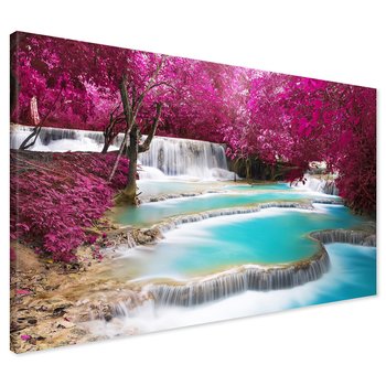 Obraz na płótnie - wodospad, natura, krajobraz