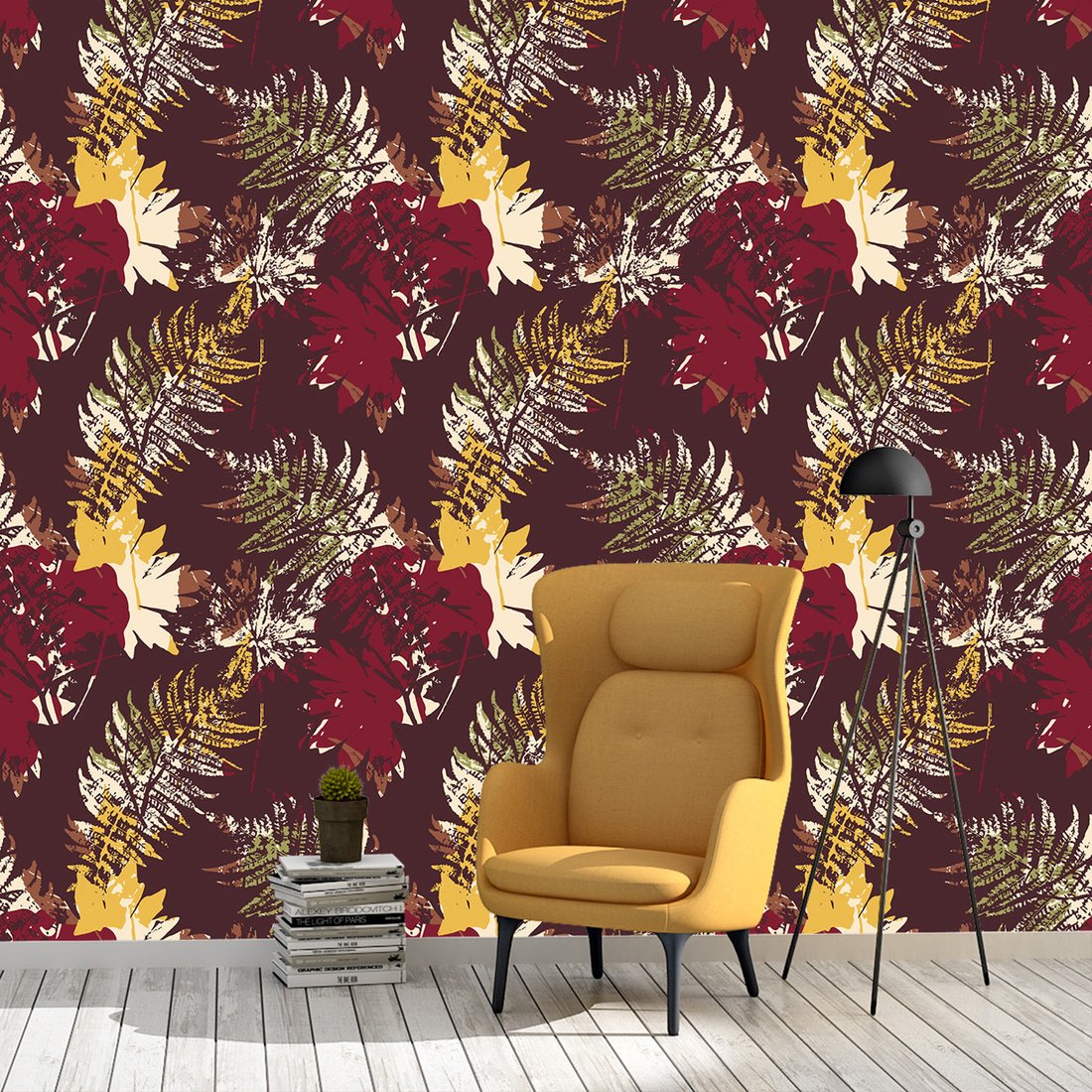 Tapeta - liście, paprocie, natura