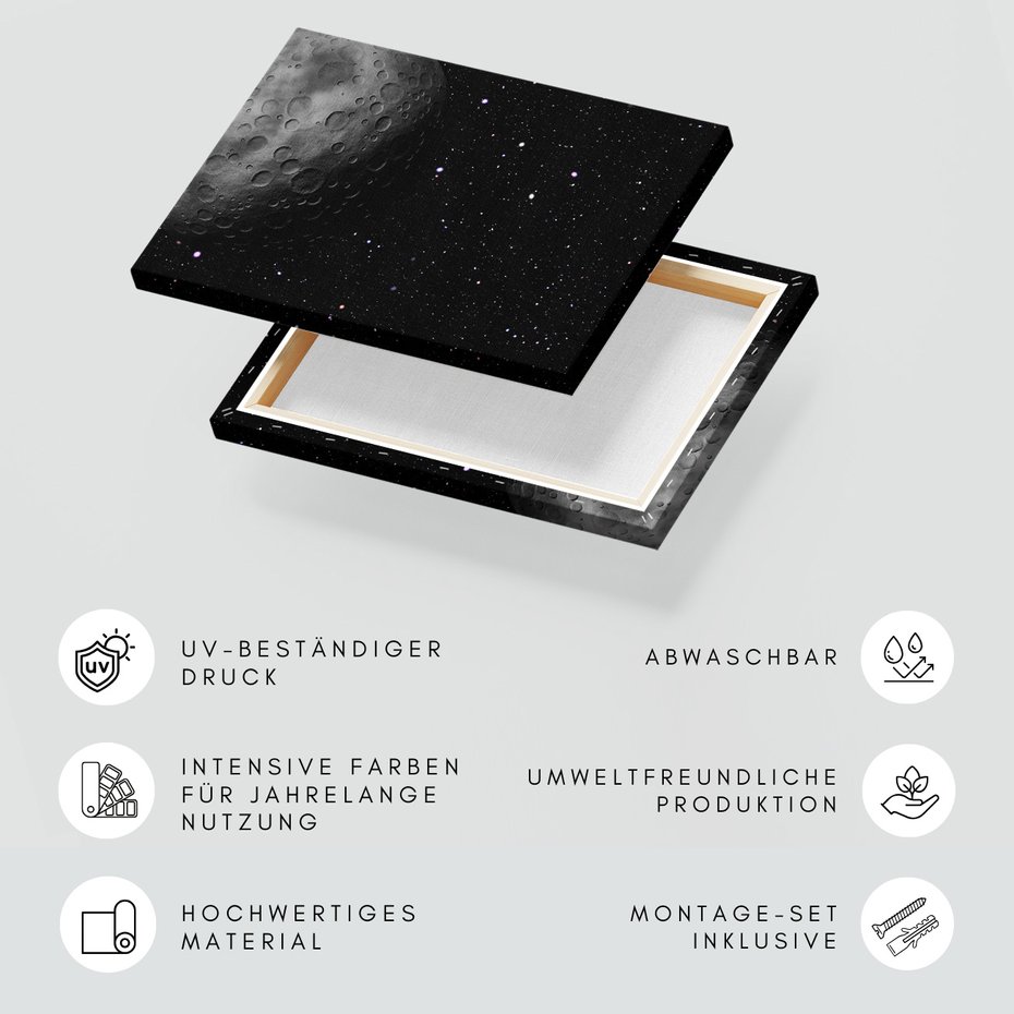 Obraz na płótnie - kosmos, planety, gwiazdy