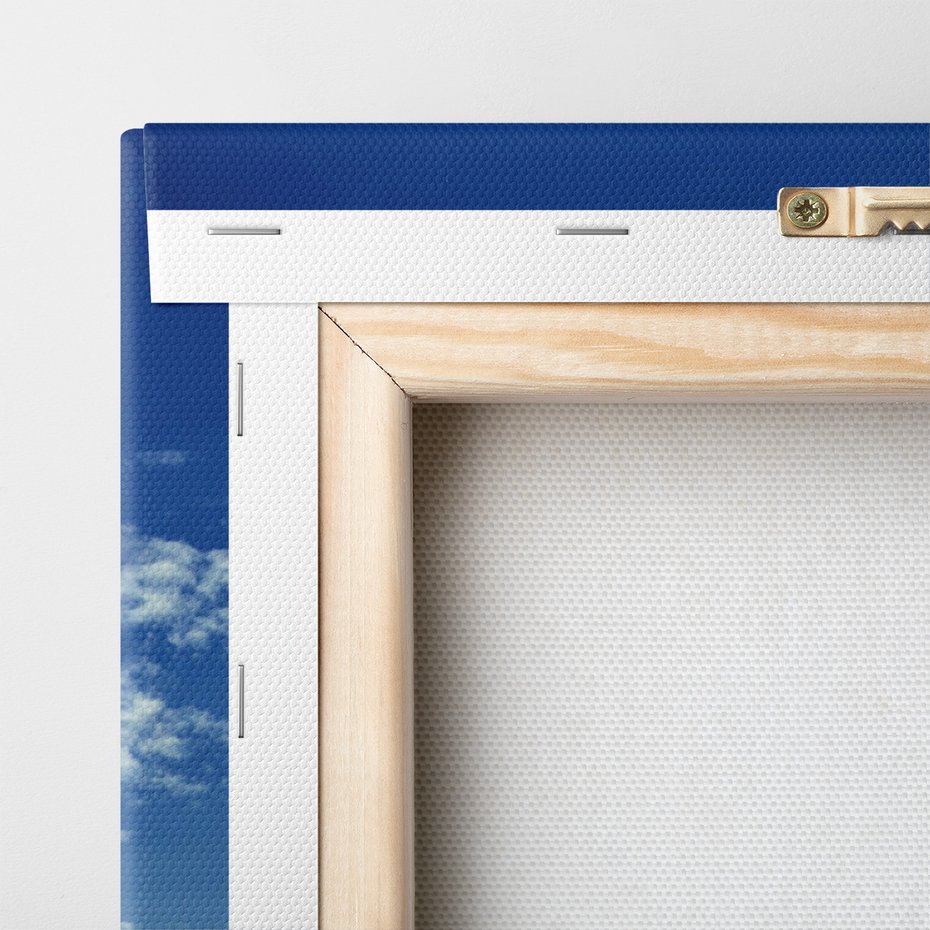 Obraz na płótnie - plaża, morze, niebo