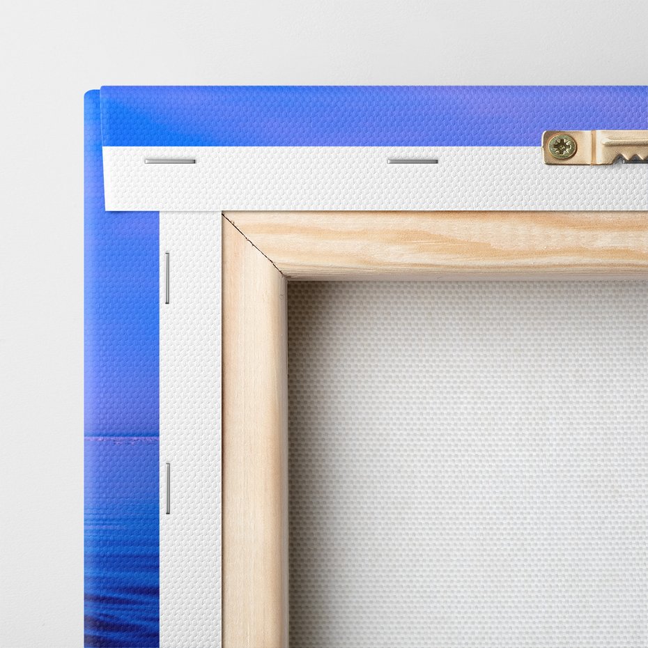 Obraz na płótnie - wieloryb, ogon, woda