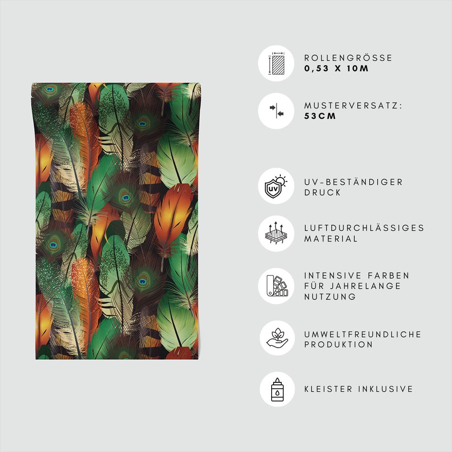 Tapeta - pióro, paw, elegancja