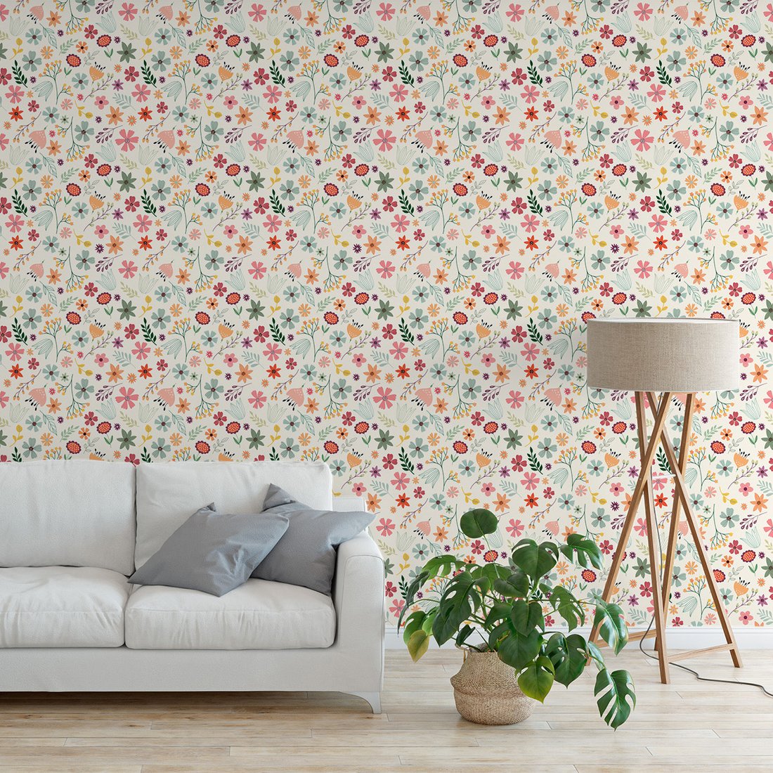 Tapeta - kwiaty, liście, natura