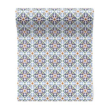 Tapeta - ornament, geometria, płytki