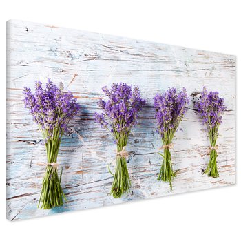 Obraz na płótnie - lawenda, kwiaty, bukiet