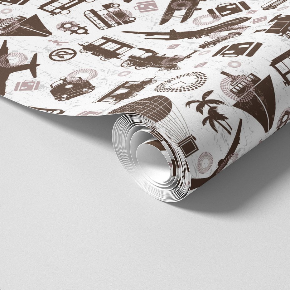 Tapeta - samolot, pociąg, podróż