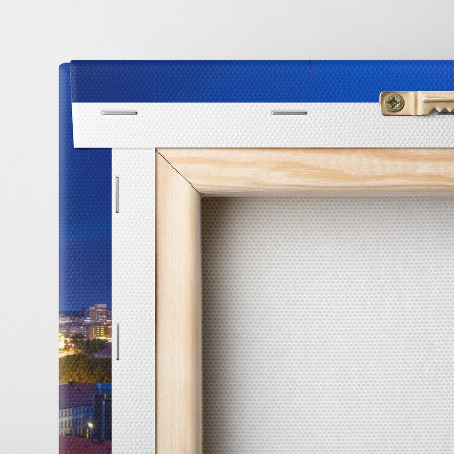 Obraz na płótnie - Berlin, miasto, noc