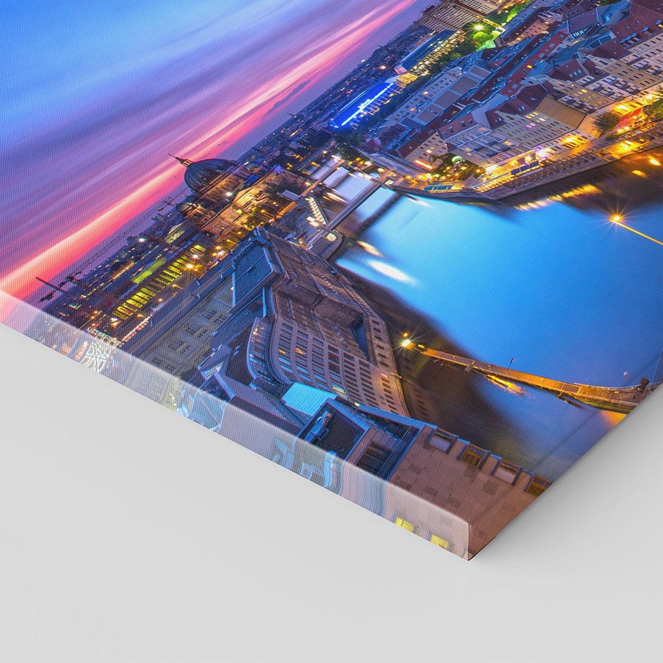 Obraz na płótnie - Berlin, miasto, noc