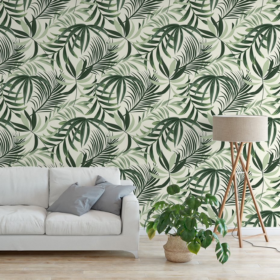 Tapeta - liście, dżungla, natura