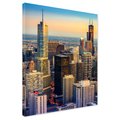 Obraz na płótnie - miasto, drapacze chmur, panorama