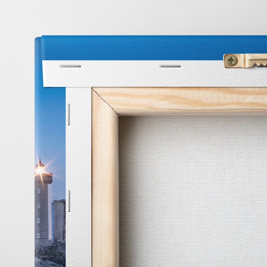 Obraz na płótnie - balony, latarnia, morze