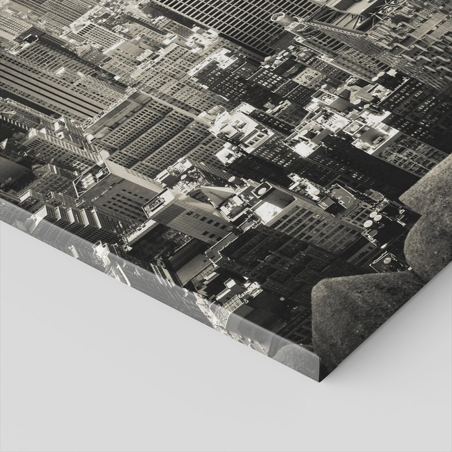 Obraz na płótnie - miasto, budynki, panorama