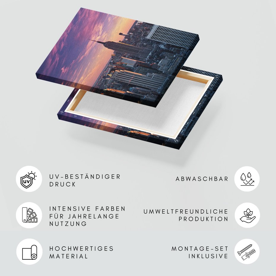 Obraz na płótnie - miasto, budynki, panorama