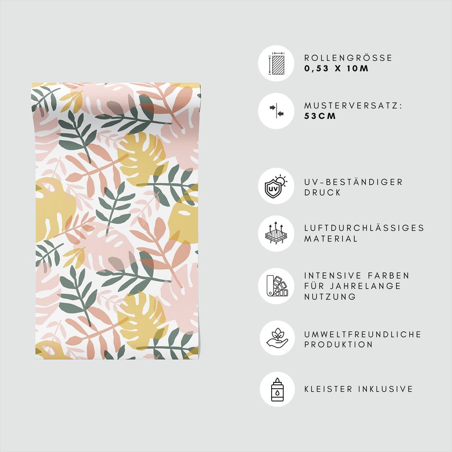 Tapeta - liście, rośliny, monstera