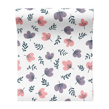 Tapeta - kwiaty, liście, tło