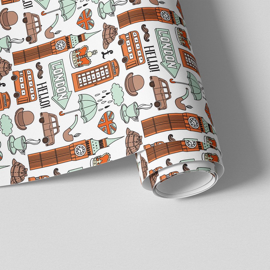 Tapeta - Londyn, autobus, korona