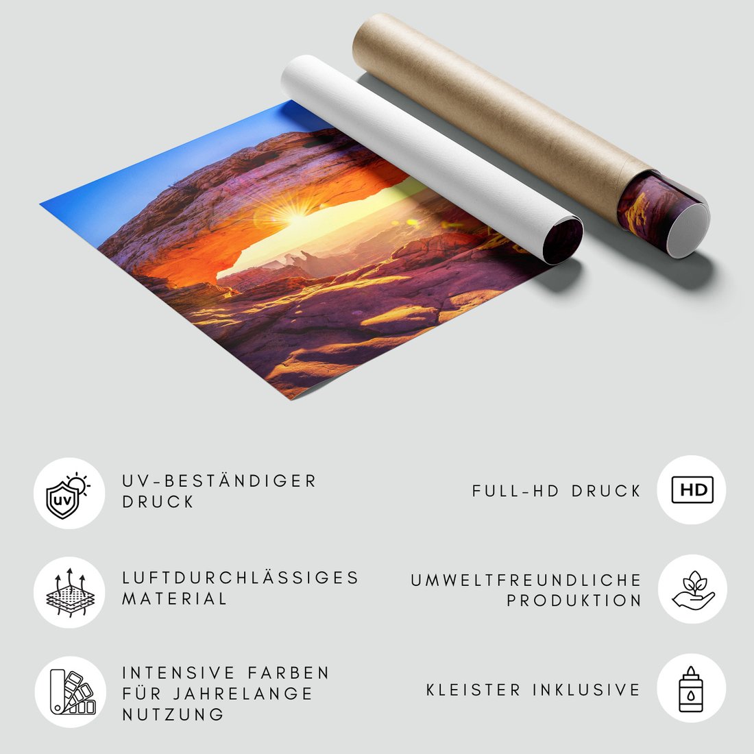 Fototapeta - kanion, skały, słońce