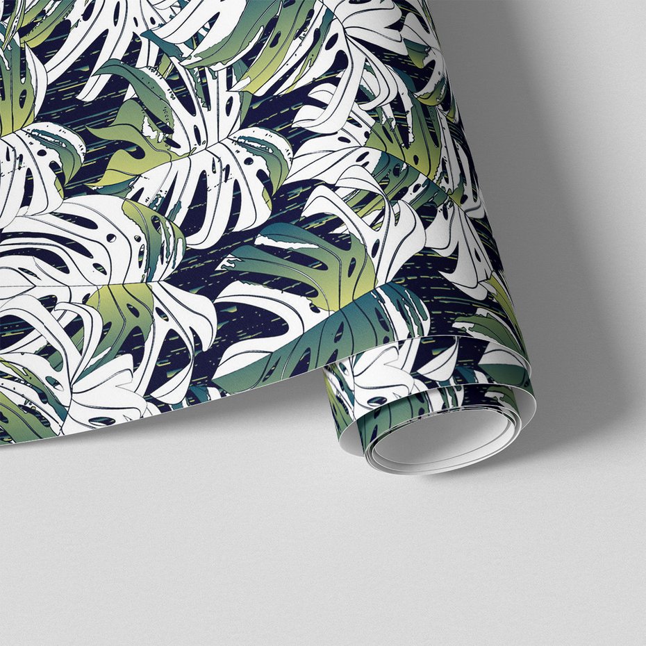 Tapeta - liście, monstera, natura