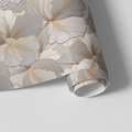 Tapeta - kwiaty, linie, elegancja