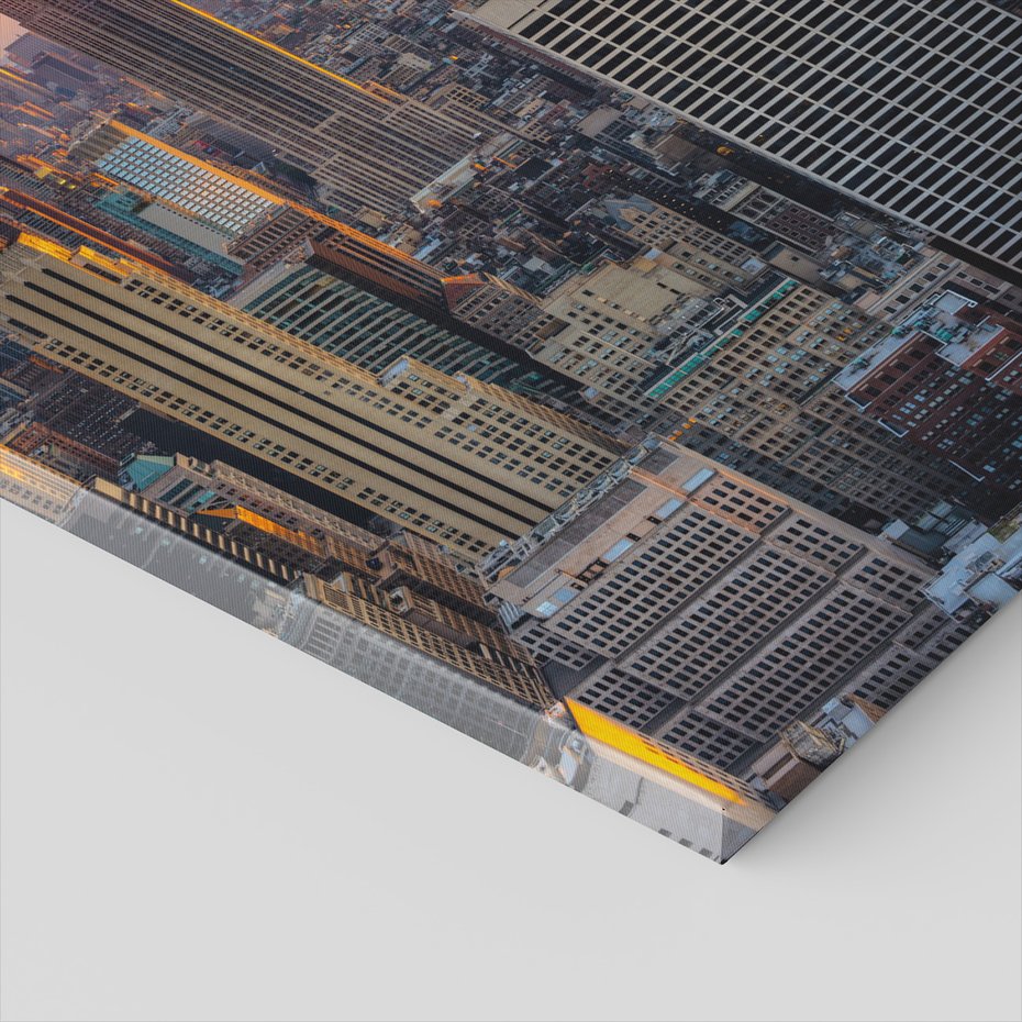 Obraz na płótnie - miasto, budynki, drapacze chmur
