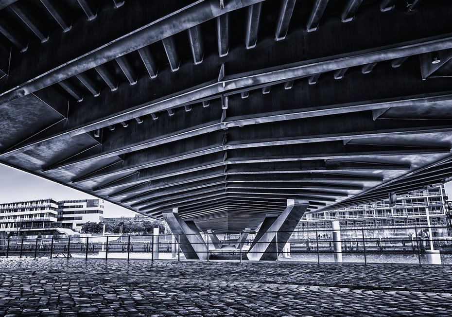 Fototapeta - most, miasto, architektura