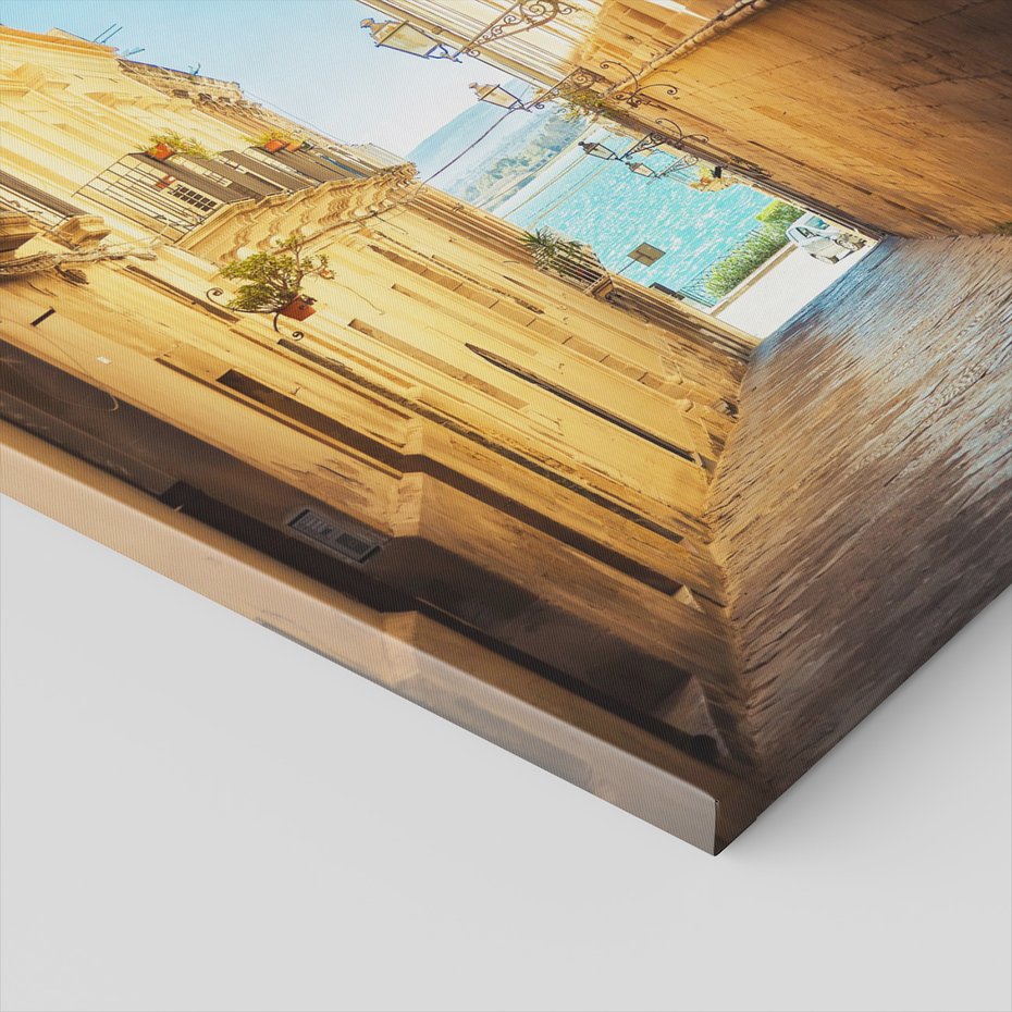 Obraz na płótnie - ulica, miasto, morze