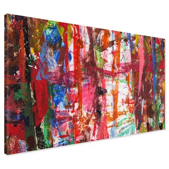 Obraz na płótnie - abstrakcja, farby, kolory
