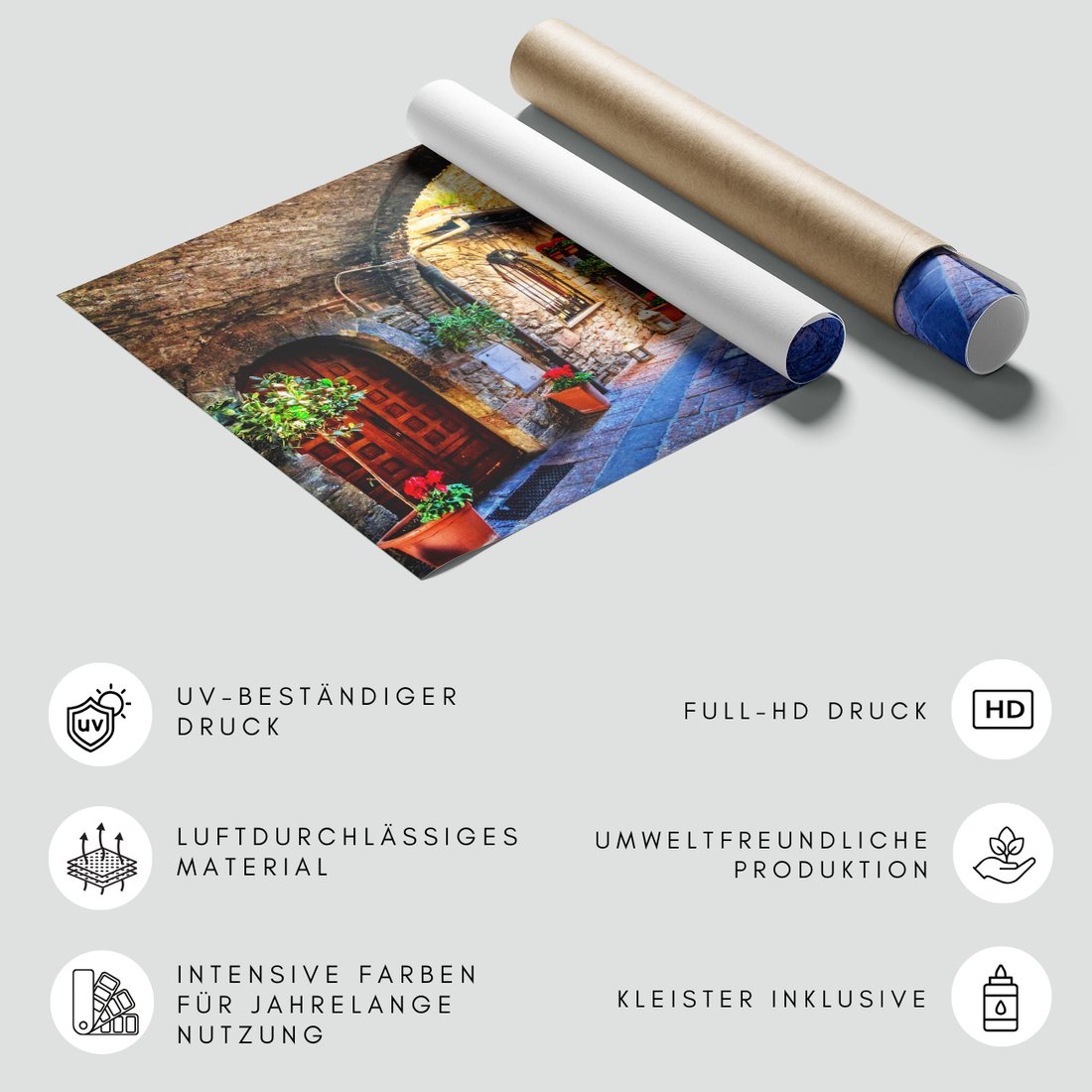 Fototapeta - uliczka, miasto, architektura