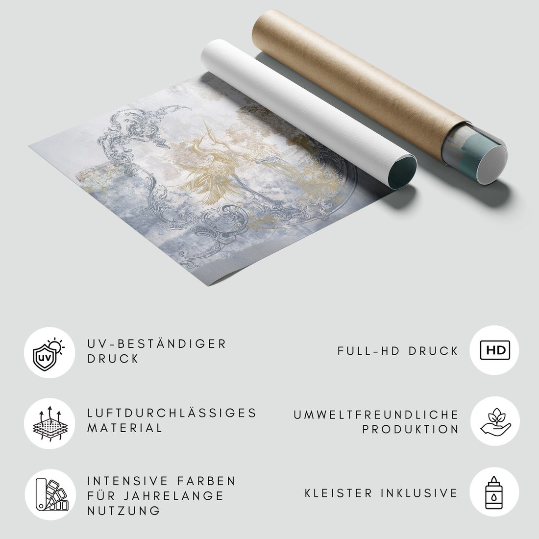 Fototapeta - loft, ornamenty, vintage