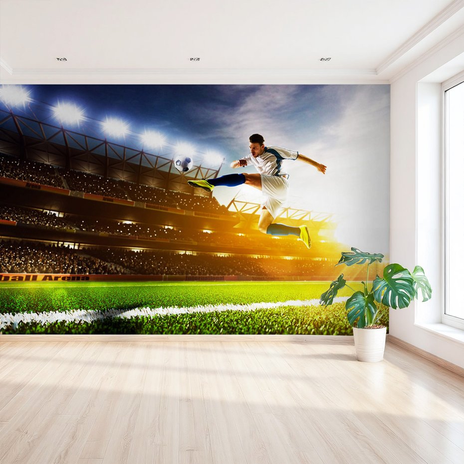 Fototapeta - piłka nożna, stadion, sport