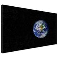 Obraz na płótnie - ziemia, planeta, kosmos