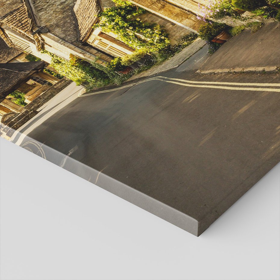 Obraz na płótnie - ulica, miasto, budynki