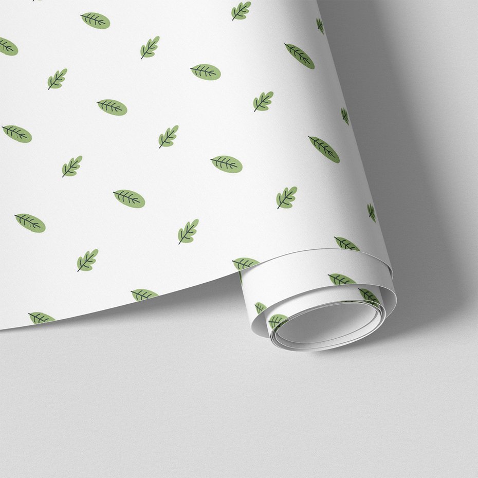 Tapeta - liście, natura, minimalizm