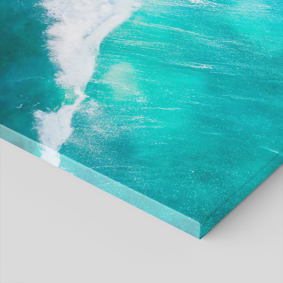 Obraz na płótnie - woda, morze, fale