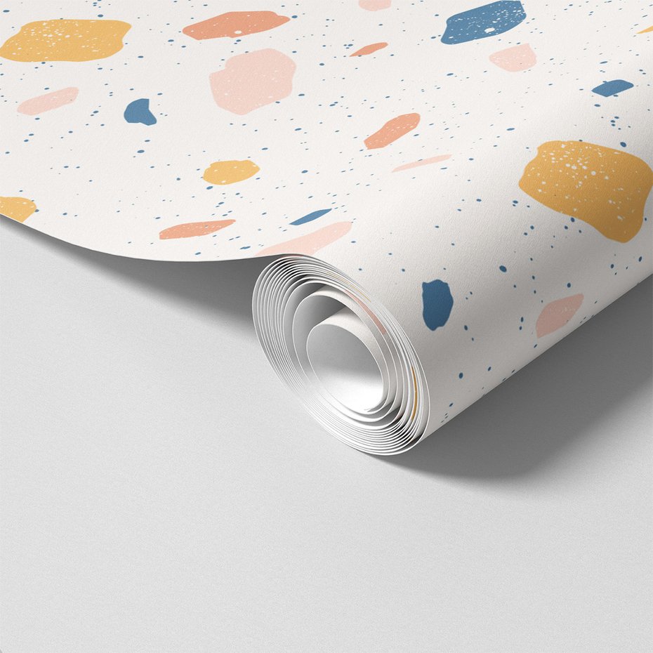 Tapeta - plamy, kropki, tło